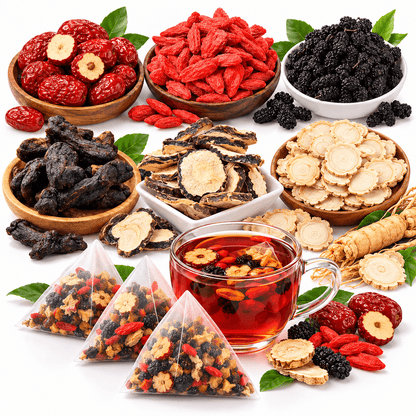 Ginseng Five Treasure Tea