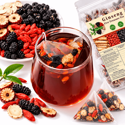 Ginseng Five Treasure Tea